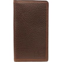 Nocona 남성용 HDX Rodeo 트리플 헤비 듀티 스티치 지갑 브라운 OS 브라운.