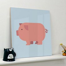 바보사랑 ca049 아크릴액자 꿀꿀돼지.꾸밈, 상세설명 참조