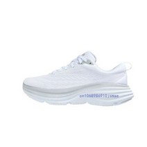 런닝화 HOKA-오리지널 One Bondi 8 로드 러닝화 Hoka 경량 쿠션 장거리 남성 및 여성 라이프 스타일 아웃도어 스니커즈