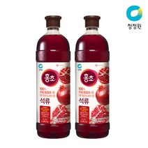 청정원 홍초 석류 1.5L x 2개, 1. 홍초 석류 1.5L x 2개