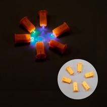 LED 미니전구 무지개 칼라LED 한지전등갓 DIY 부속품 한지등만들기 노리프렌즈