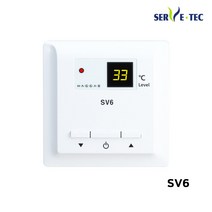 써브텍 필름난방용 온도조절기 디지털 아날로그 1난방 (SV6), 건식센서