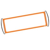 ZIPSIGN 드라이 이레이즈 배너 - 자체 롤업 24.1 x 68.6cm(9.5 x 27인치)까지 펼쳐짐 재사용 가능 휴대용 주머니에 적합 - 스포츠 콘서트 응원에 적, Suction Cups