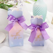 수납 박스2018 우아한 꽃병 모양의 결혼식 사탕 상자 2 크기 설탕 컨테이너 이벤트 파티 용품 선물 케이스, 02 B_01 5x5x11.5cm