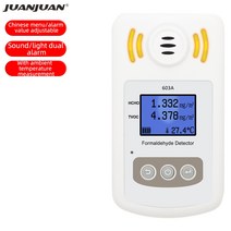 공기질 측정기 새집 포름 알데히드 벤젠 함량 반도체 실내 가스 센서 분석기 9.999 알람 사운드 도구, CHINA
