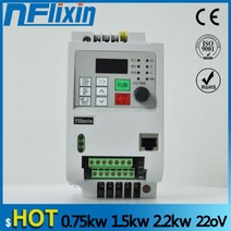 주파수 변환기 60hz 50hz 헤르츠 to 220V1.5KW 2.2KW 4KWSingle Phase 입력 및 3 상 출력 변환기/가변 속도 드라이브/주파수 인버터/VFD, 4kw 220v