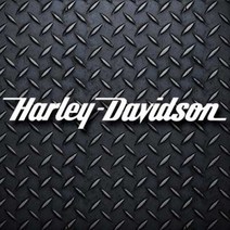 할리데이비슨 스티커 hd_69, 흰색