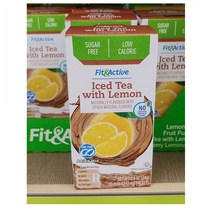 Fit & Active Iced Tea With Lemon 핏 앤 엑티브 레몬 아이스 티 10개입 0.8oz(24g) 2팩, 1개