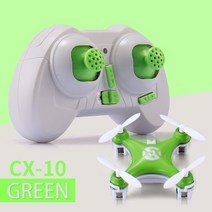 샤오미 드론 드론매장 소형 입문용 촬영 초미니 CX-10 gps RC 드론 4 채널 미니 6 축 자이로 헬리콥터 장난, 01 green