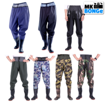 해루질 갯바위장화 갯벌체험옷 웨이더 바지 허벅지 물장화 허리 말장화, 47(285mm), 사막위장 90사