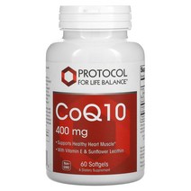 프로토콜 포 라이프 발란스 CoQ10 400mg 소프트젤 60정