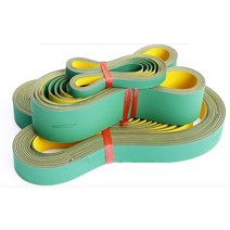 컨베어 둘레: 1200x30x2mm 옐로우 그린 나일론베이스 밴드 고속 드라이브 컨베이어 플랫 벨트, 한개옵션0