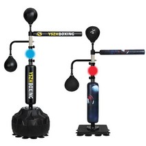 가정용 샌드백 입식복합훈련 회전 스탠딩 미투 복싱탭 볼, 어린이용 블루 0.9-1.8m