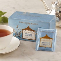 Fortnum & Mason Russian Caravan Tea Bags 포트넘 앤 메이슨 영국 러시안 카라반 홍차 우롱차 티백 25개입 2박스