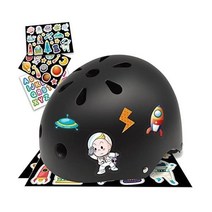 151009 Simply KidS 헬멧 아이 DIY 스티커 안전 규격 경량 통기성 | 자전거 오토바이 한륜차, 아우터 스페이스, 에스