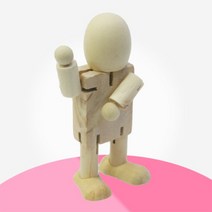 diy방과후만들기 1800 무브인형 움직이는 로봇인형 관절인형 병정인형 만들기재료