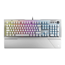 로캣 VULCAN 122 AIMO 게이밍 키보드 영문 화이트 갈축