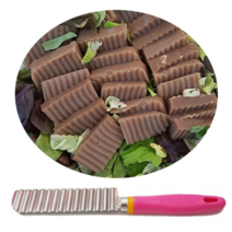 [인기주방] 다용도물결모양칼2P 묵칼 계란슬라이서 많이 찾는 상품, 본상품선택