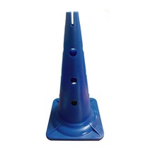 놀이와행사 컬러 반환점 50cm/반환점 콘/칼라콘, 파랑