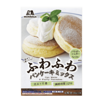MORINAGA 모리나가 홈카페 후와후와 팬케이크믹스 170g x 6상자, 1개