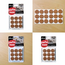 마트498 원형 바닥보호패드 3cm18p 충격방지패드 긁힘방지 바닥완충재 식탁의자발커버 가구패드 층간소음재 소음