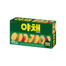 롯데 야채크래커 249g 2개 쫀듯한 바삭한 수제쿠키 사무실간식, 28개