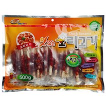 부드러운 애견스틱간식 시베리안허스키껌 콜리스틱간식 오리고기스틱대용량, 1개