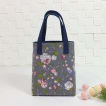우리가 수제 린넨 캔버스 핸드메이드 자체제작 토드백 각미니에코백 뭉크