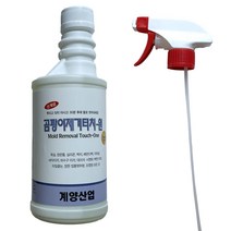 계양산업 신개념 곰팡이제거제 터치원 500ml / 벽지 화장실 욕실 실리콘 벽 곰팡이 제거, 2개