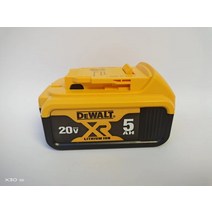 Dewalt 20v 5AH 리튬 배터리 5.0A 리튬 배터리 전체 용량