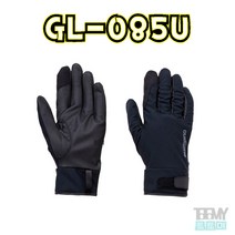 시마노 GL-085U 블랙 방수글러브 겨울 낚시장갑, 블랙 M