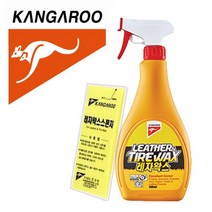 캉가루 스펀지포함 타이어 레자왁스 0.5L 단품, 상품선택
