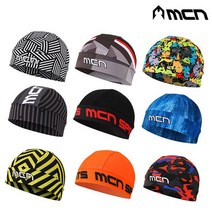 MCN 빠른땀흡수 메쉬 스컬캡 자전거모자 25종 모음, 15 그랜드