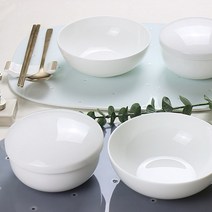 한국도자기본차이나 화이트 단반상기세트 6pcs