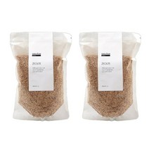 나노클린화이트 천연 제올라이트 실내탈취제, 2개, 1kg