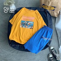 좋은 천 반팔 티셔츠 정장 남성 여름 옷 한 벌 한국 트렌드 트렌드 남성 스포츠 캐주얼 잘 생긴 조끼 티셔츠와 작업복 반바지 바지 여름 투피스 남녀 교복 691 흰색 옷 회색 도서