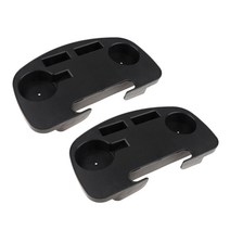 영가구 투썸의자 2개 접이식 레저 의자/무중력 의자 컵 홀더 휴대폰 슬롯 및 스낵 트레이 12.7 '', 한개옵션0