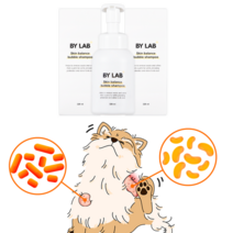 바이랩 스킨 밸런스 버블 강아지 샴푸 바로거품 저자극 약용 목욕 각질 린스 샴푸 320ml 1세트, 1개