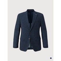 인디안 [23년 여름 이월 최저가] 멜란지 프린트 폴리 아세테이트 슬림핏 고급 자켓 FFYM3421-56-777