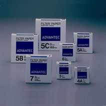 정량여과지(거름종이)(ADVANTEC) NO.5B, NO.5B 90mm