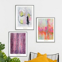 바인 모던아트 알루미늄액자 A4 20종, 액자타입:무광실버|이미지:19