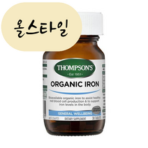 [해외] 톰슨 유기농 철분 24mg 30타블렛 베스트몰 뉴질랜드 직송 THOMPSON