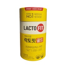 종근당건강 락토핏 골드 20억보장 생유산균 믿고먹는 온가족 프로바이오틱스, 락토핏골드(2gX350포)