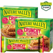 네이처밸리 크런치 그래놀라바 오츠앤베리 5팩X2개