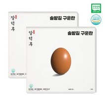 알덕후 솔밭길 구운란 30구 2판 대란 HACCP인증 소금증정, 단품
