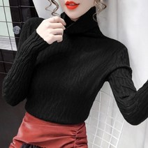 폴라넥 이너셔츠 화이트 겨울 가을 니트 이너웨어 레이어드 금 년 유행 스웨터 풀오버 후드 2653226740