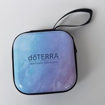 Tinplate 에센셜 오일 케이스 DoTERRA 샘플 Travle 가방 1ml 2ml 7 슬롯 9 슬롯 에센셜 오일 보관 케이스, 02 9 slots Square Bag