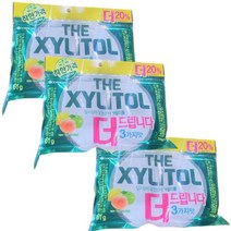 오리온 더 자일리톨리필 122g 3개 껌