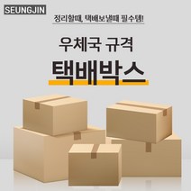 승진산업 우체국택배규격 5호 무지상자(480*380*340), 5매