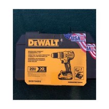 새로운 DEWALT 디월트 DCD796D2 20볼트 1/2인치 리튬 이온 브러시리스 소형 해머드릴 키트